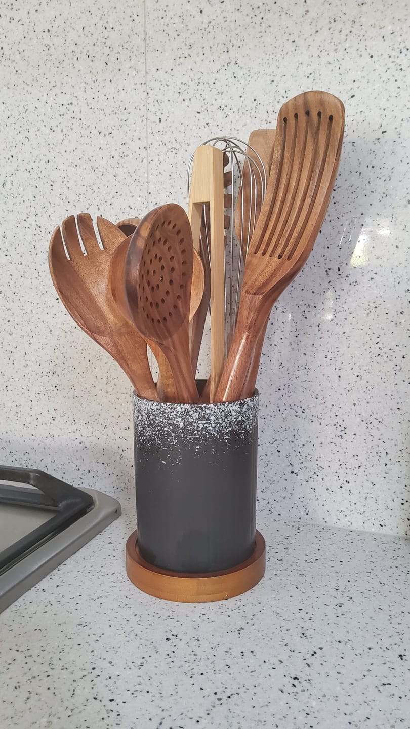 Customer photo review of Food Grade Mineral Oil for Wooden Utensils