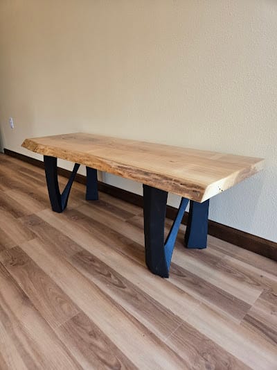 Customer photo review of Bench Legs 104 Norah 16H Metal DIY Design
