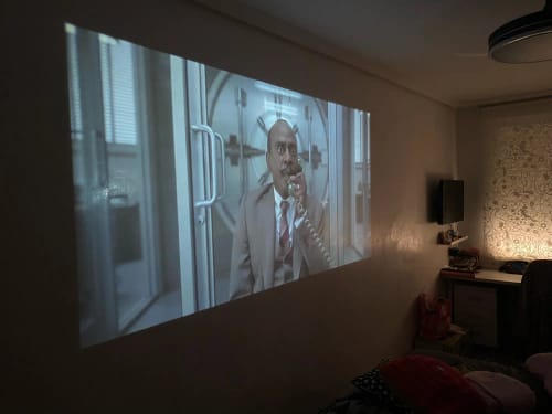 Customer photo review of Magcubic Projector 4K Android 11 HY300 Pro Wifi6 260ANSI Allwinner H713 BT5.0 1080P 1280*720P Cinema Outdoor Portable Projetors