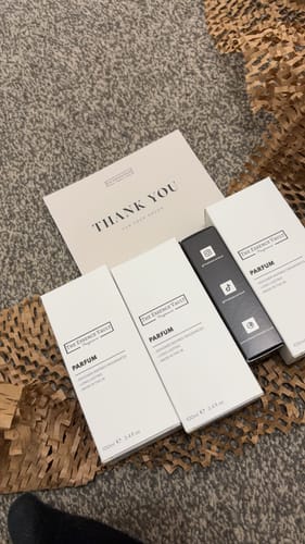 Customer photo review of 100ml x3 Perfume Set