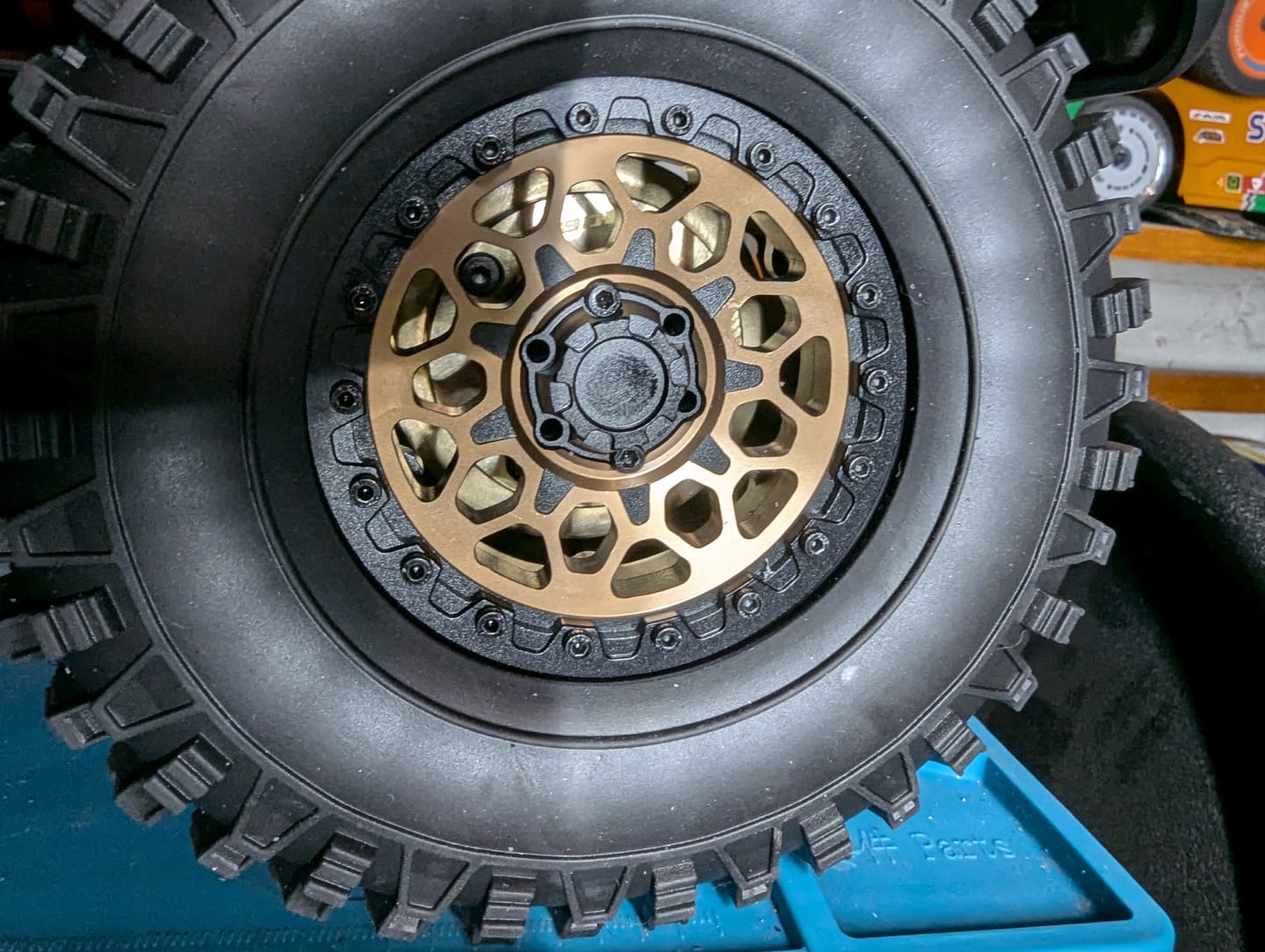 Customer photo review of Aluminum Wheel Hub(4pcs) for MK-07
