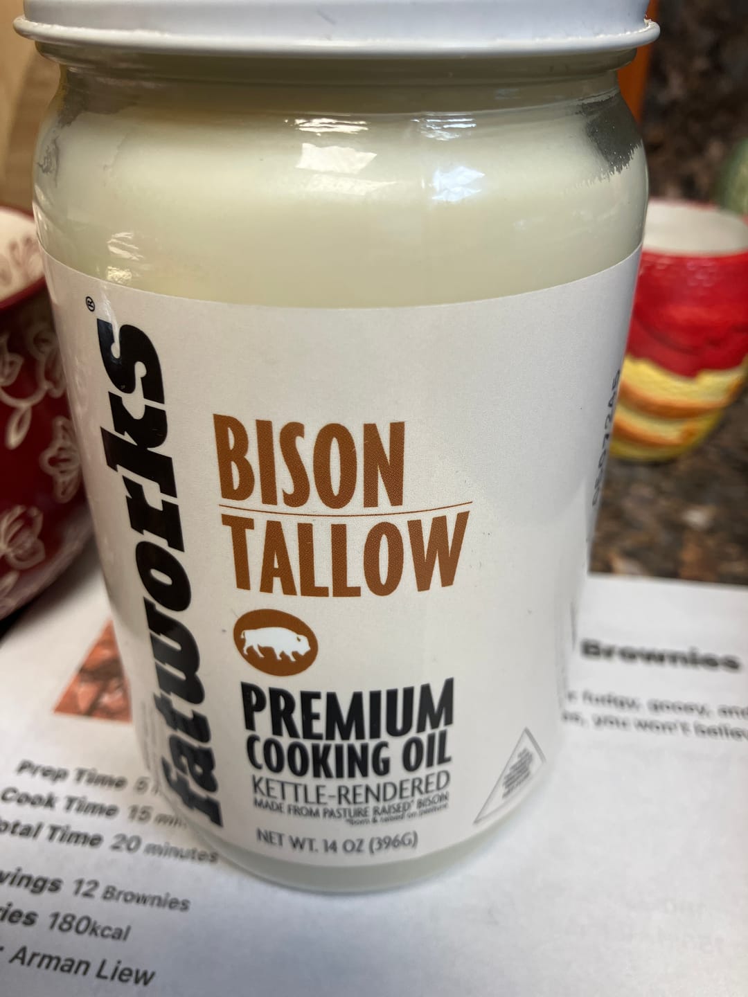 Customer photo review of Japanese Wagyu Tallow 14 OZ