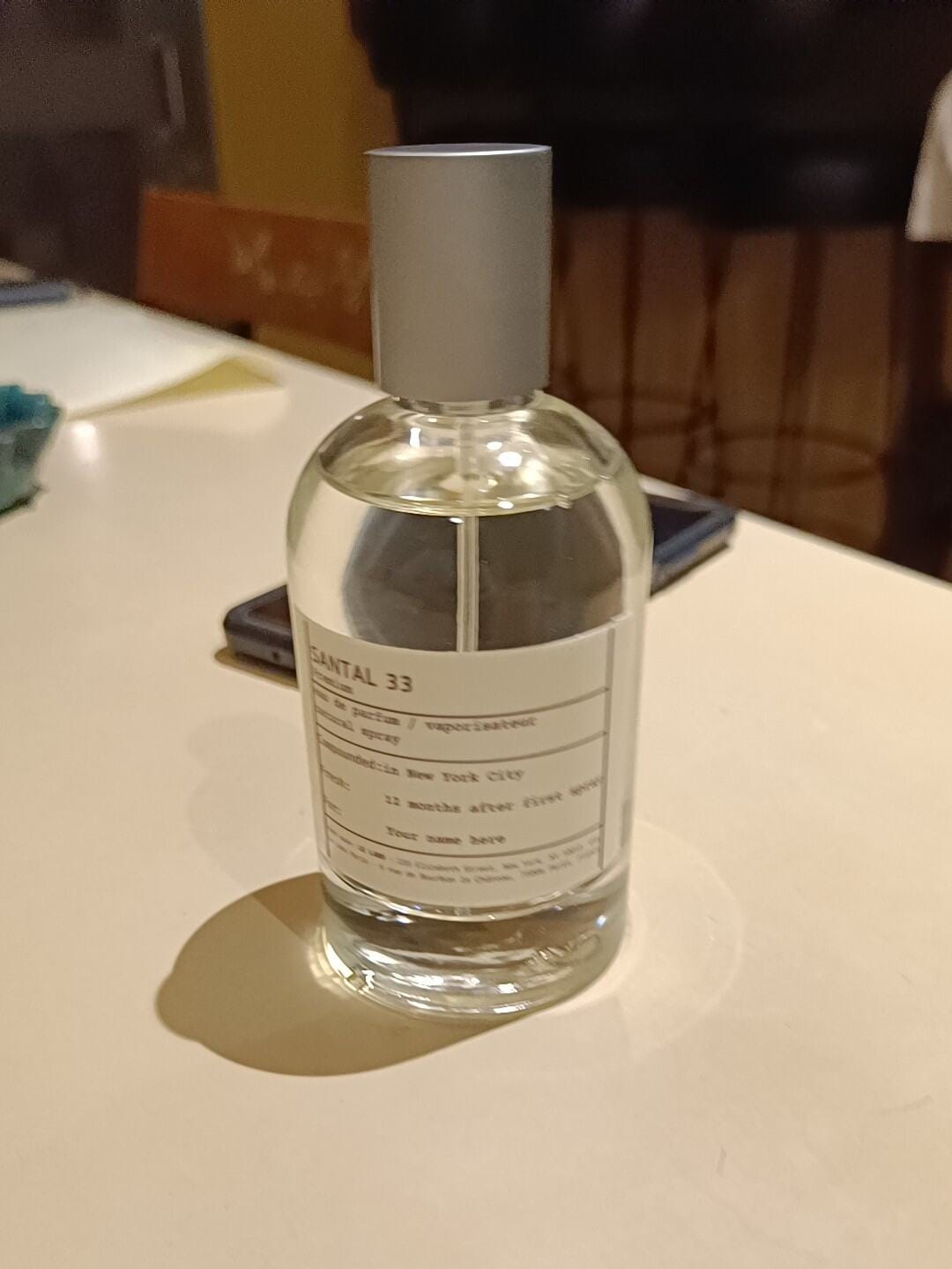Customer photo review of Santal 33 Unisex Perfume