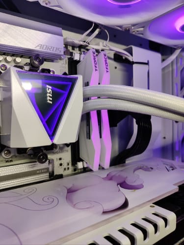 Customer photo review of Custom Design RGB GPU Backplate