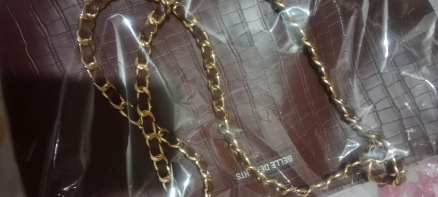 Customer photo review of Brown New Wave Tote Bag