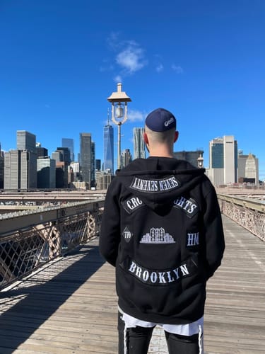 Customer photo review of HOODIE BIKER PATCH 770