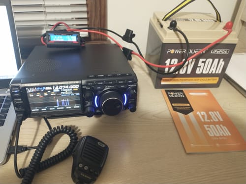 Customer photo review of Power Queen 12V 50Ah Deep Cycle Lithium Battery