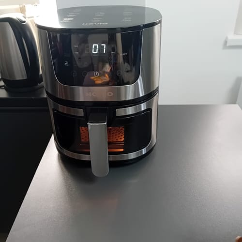 Customer photo review of Air Fryer Novio Grill & Fry
