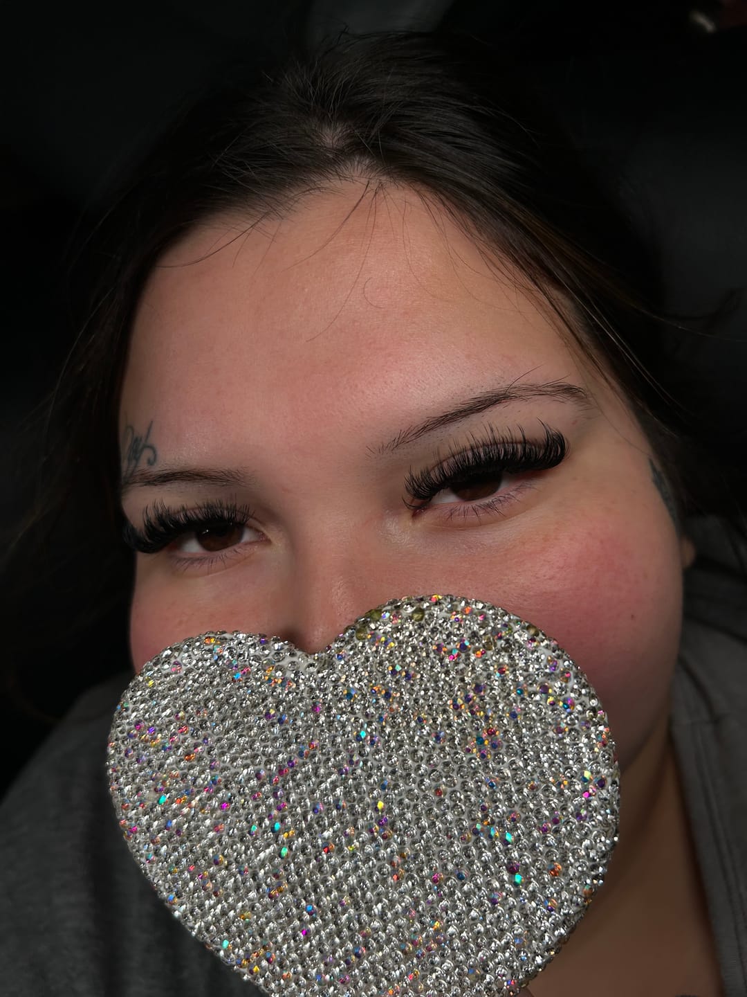 Customer photo review of Cashmere™ Fauxmink Lashes CA95131
