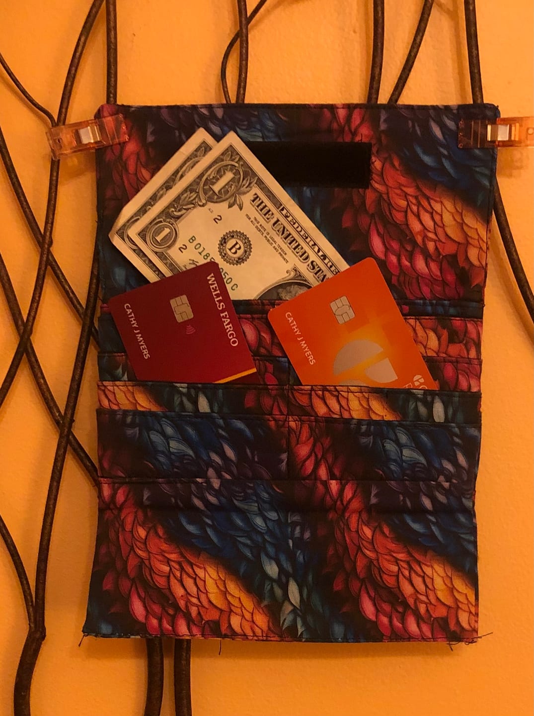 Customer photo review of Dragon Scales Pattern 11 Fabric