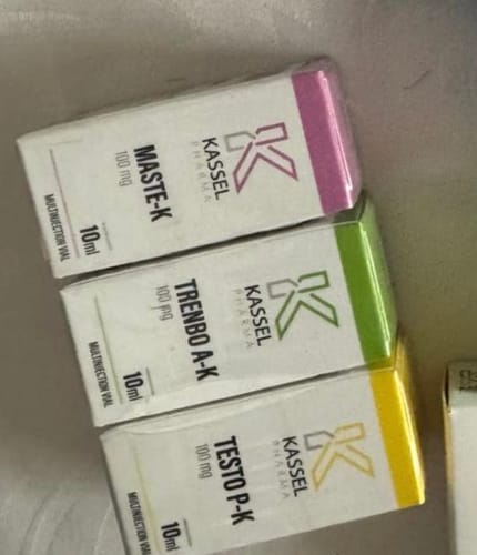 Reseña con foto de un cliente sobre Trenbo A-K Kassel Pharma