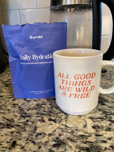 Customer photo review of Daily Hydration Tea