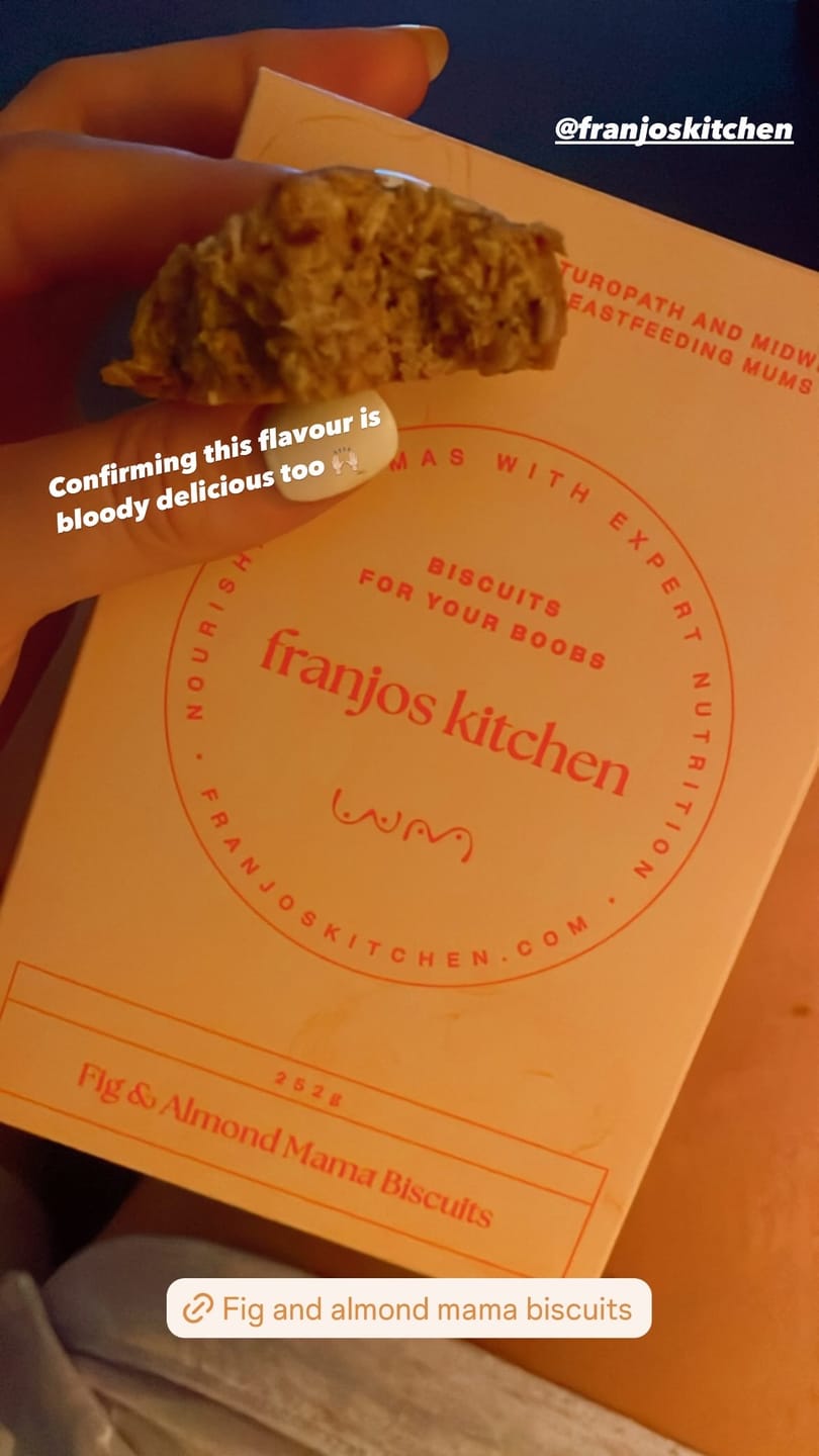 Customer photo review of Fig and Almond Mama Biscuits