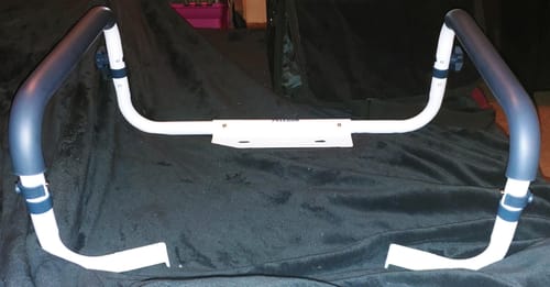 Customer photo review of Toilet Seat with Handles (250lb)