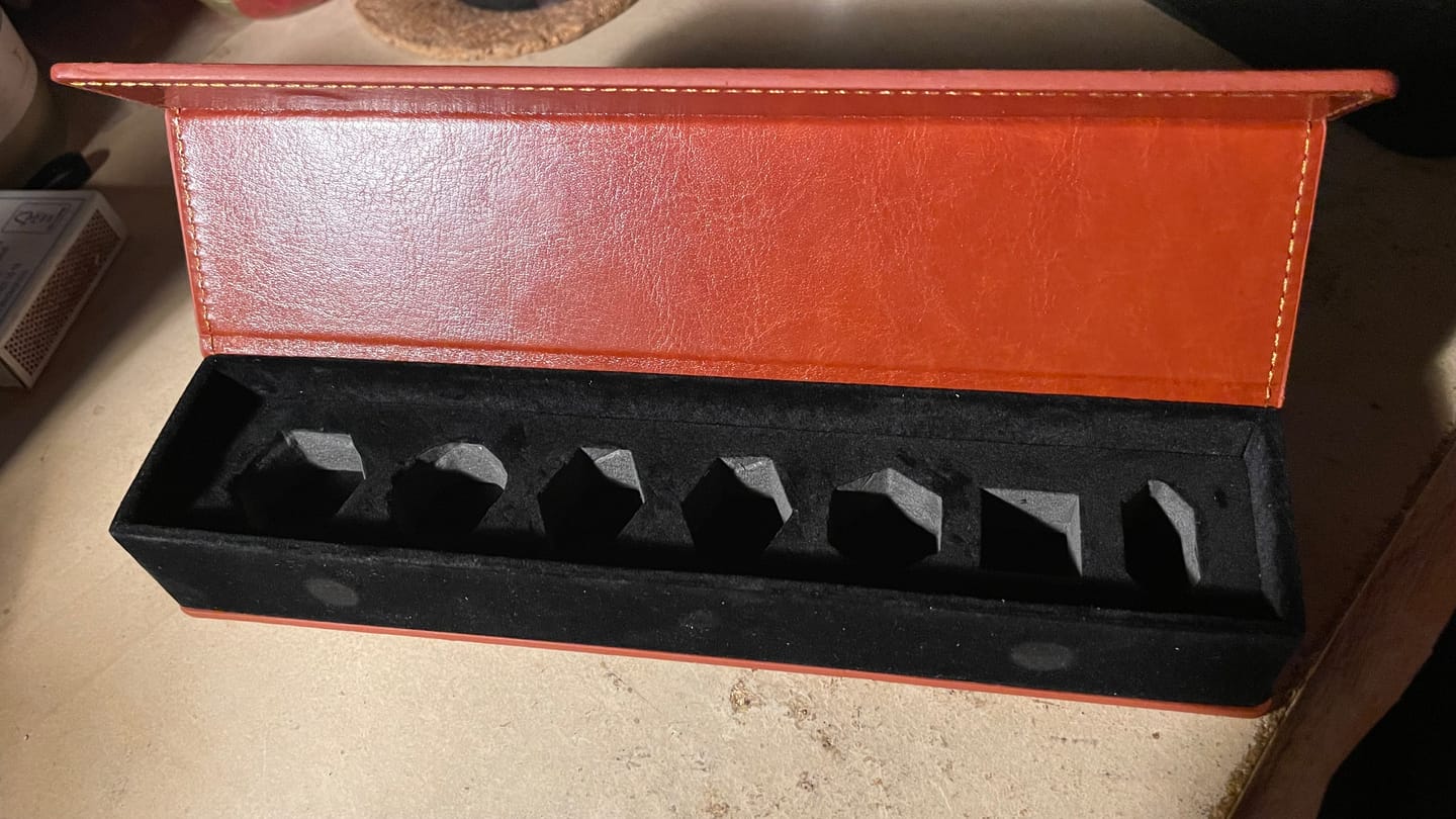 Customer photo review of Würfelcase brown