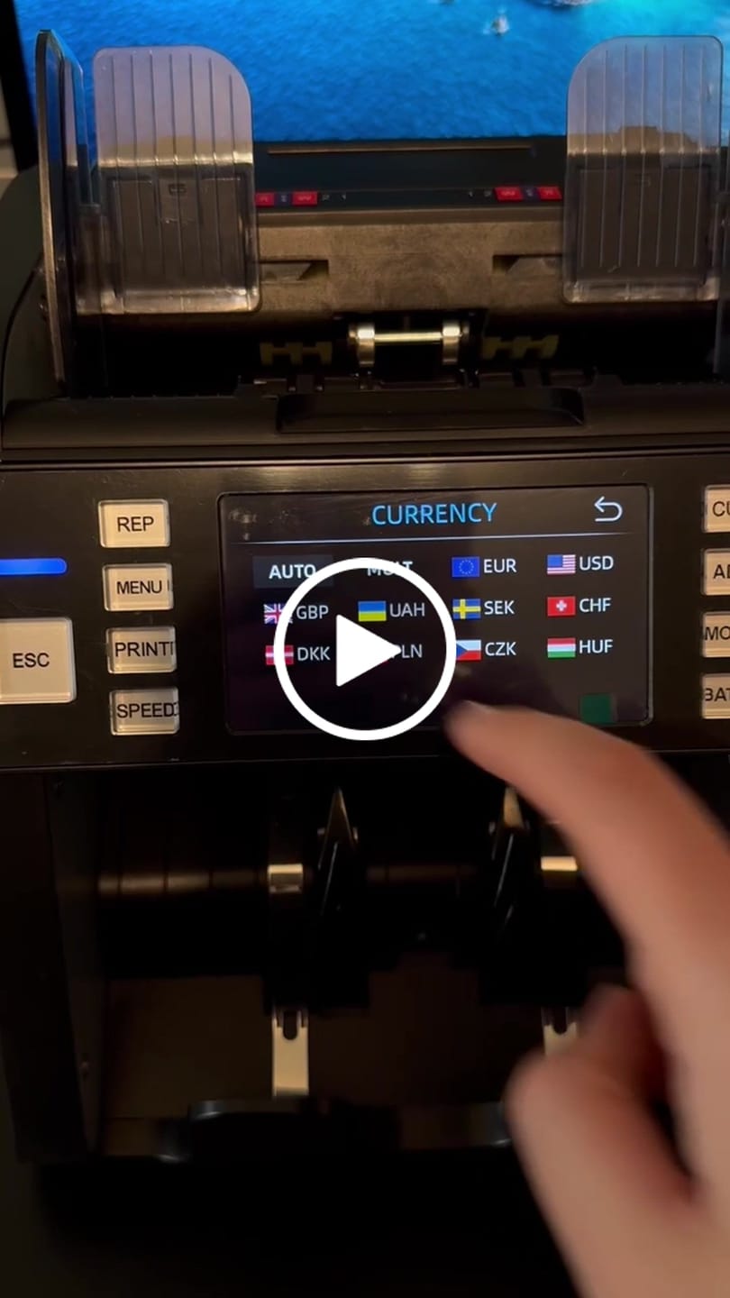 Customer video review of Jubula MV-550 Banknote Value Counter