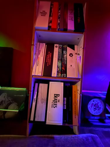 Customer photo review of A120 Vinyl Record Shelf