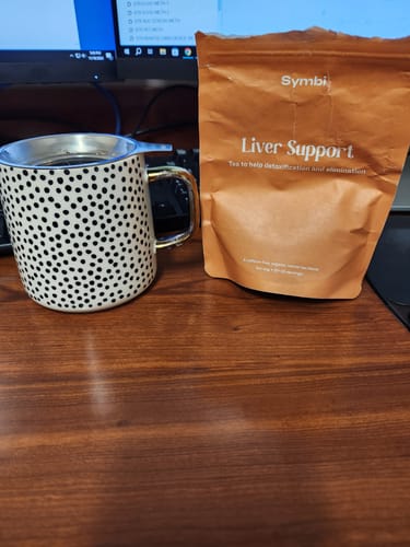 Customer photo review of Liver Support Tea