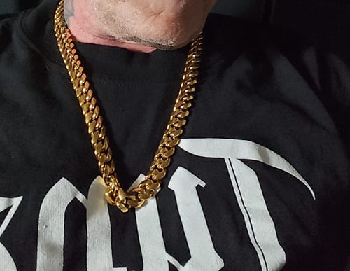 Customer photo review of Cuban Set Gold | 12mm