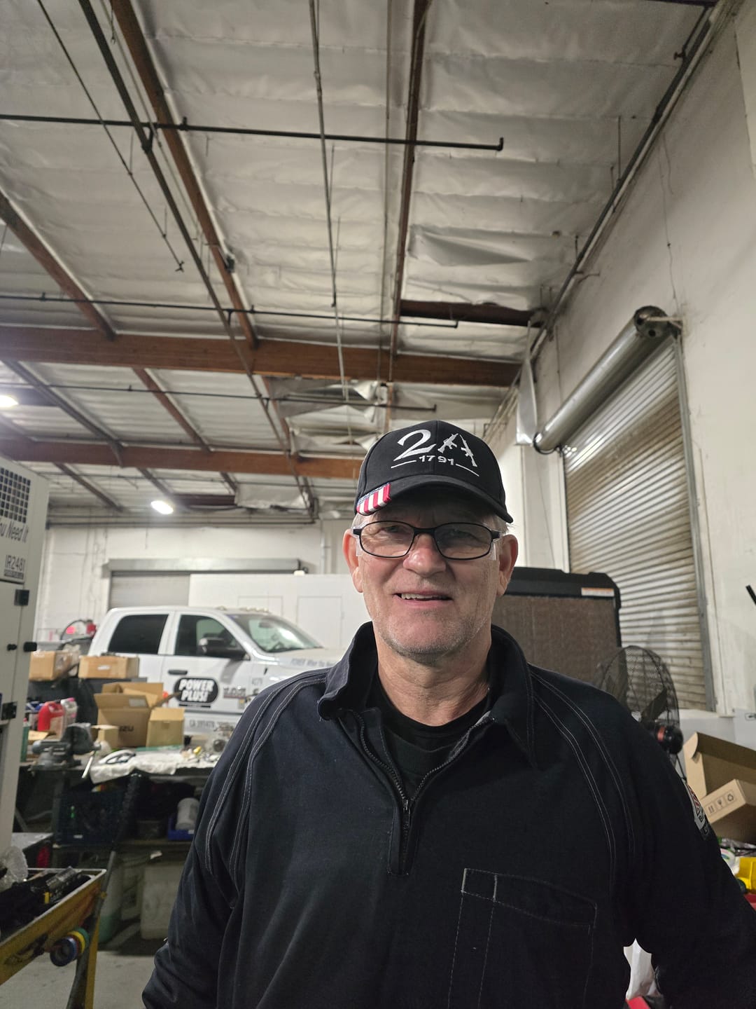 Customer photo review of 2nd Amendment 2A Limited Edition Black Embroidered Hat