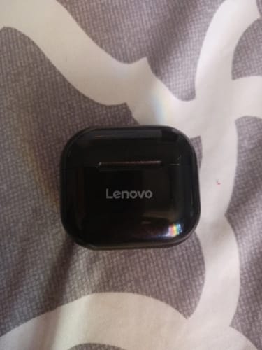 Customer photo review of Lenovo – écouteurs Bluetooth 5.0 lp40, son immersif