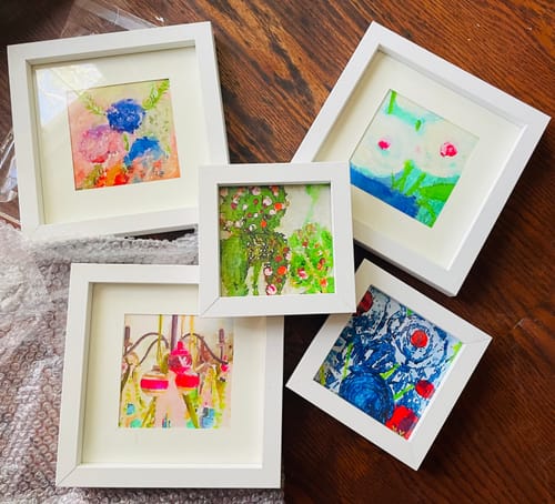 Customer photo review of 4x4 Giclee Fine Art Prints