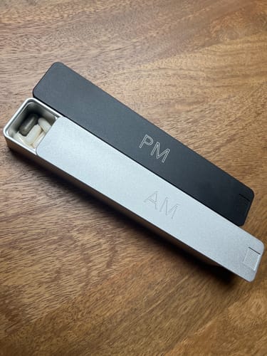 Customer photo review of Weekly AM-PM Vitamin Case 2.0