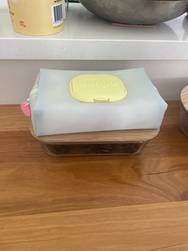 Customer photo review of 12 Pack of Probiotic Baby Wipes