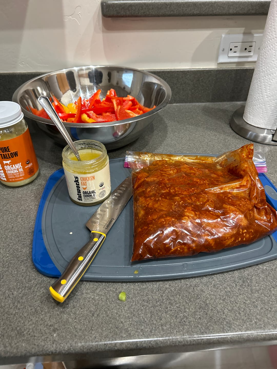 Customer photo review of Organic Free Range Chicken Fat a.k.a. Chicken Schmaltz (7.5 oz)