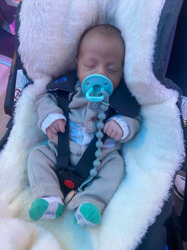 Customer photo review of Kit 3 Chupetes CLÁSICOS Nenina & Co