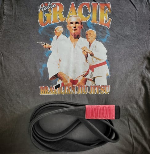 Customer photo review of Helio Gracie Rap - Heavyweight T-Shirt