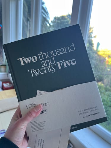 Customer photo review of 2025 Daily Diary