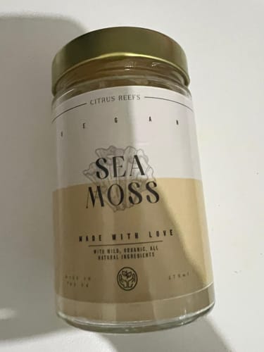 Customer photo review of Golden Sea Moss