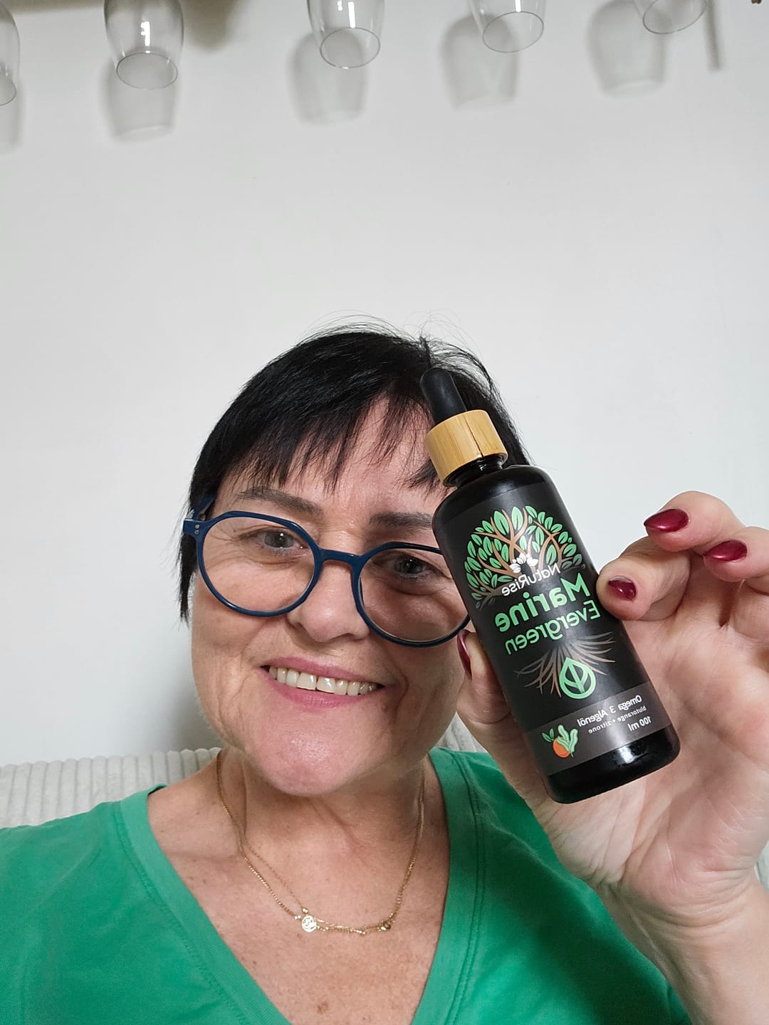 Customer photo review of Omega-3 Algenöl (100ml)