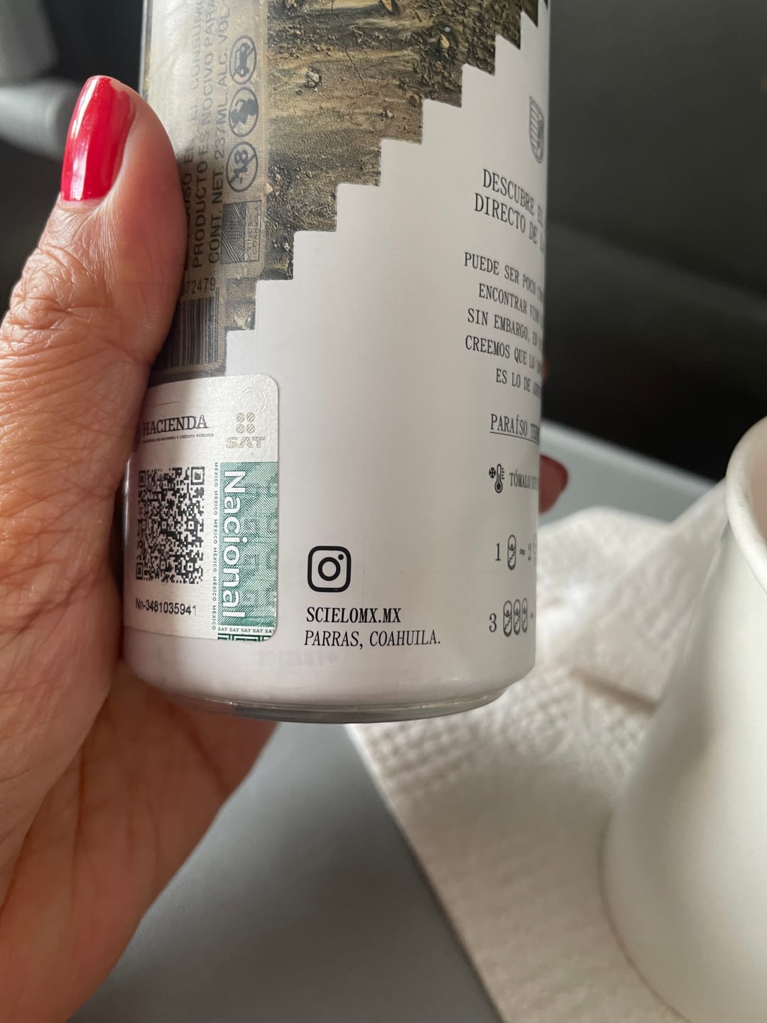 Customer photo review of Scielo Tinto 2020 Caja 12 Botellas