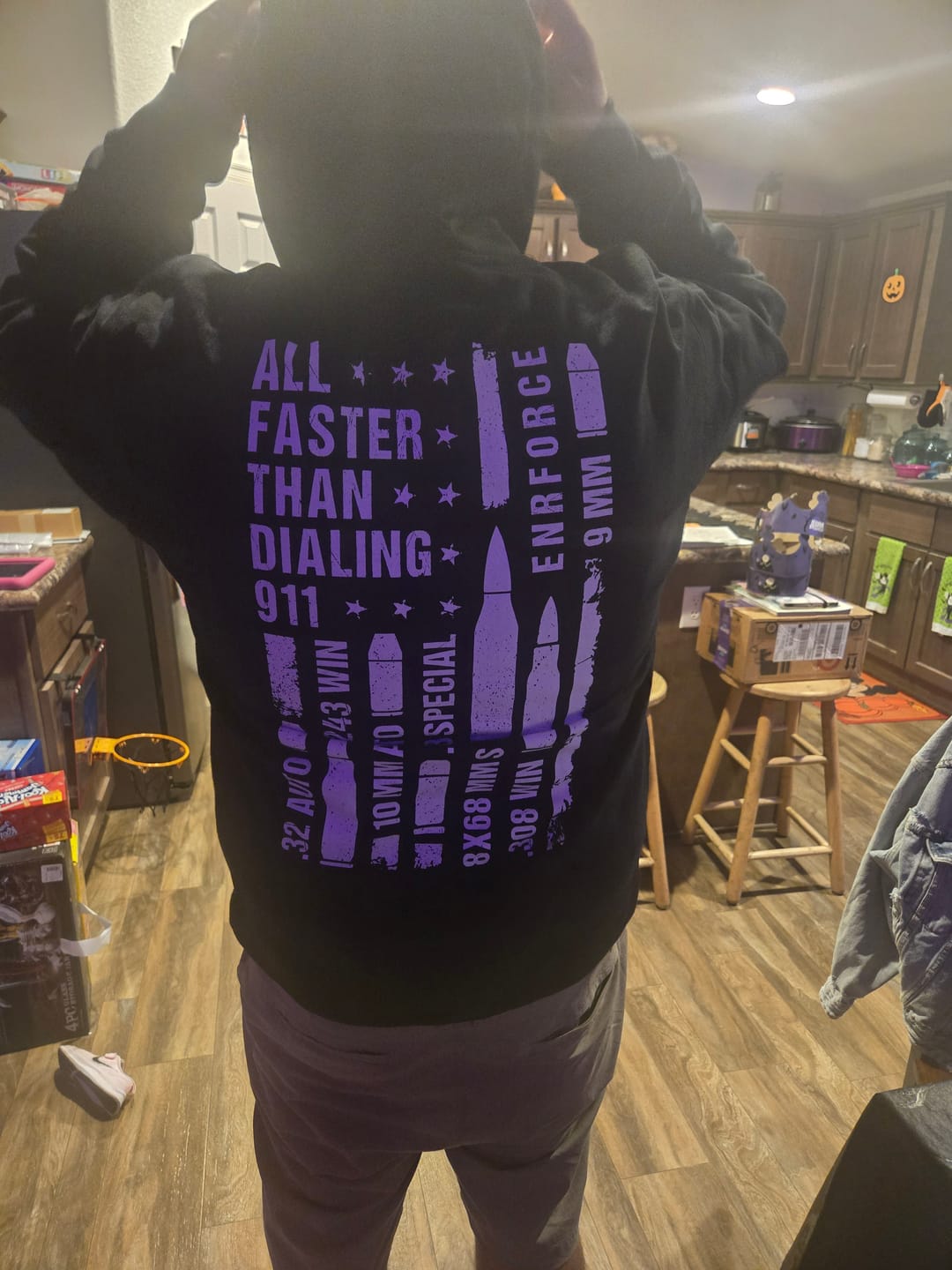 Customer photo review of Super Heavyweight All Faster Hoodie