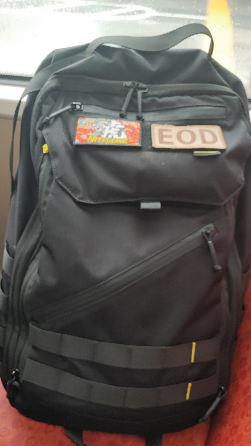 Customer photo review of BP23 PRO Backpack - 23L Capacity