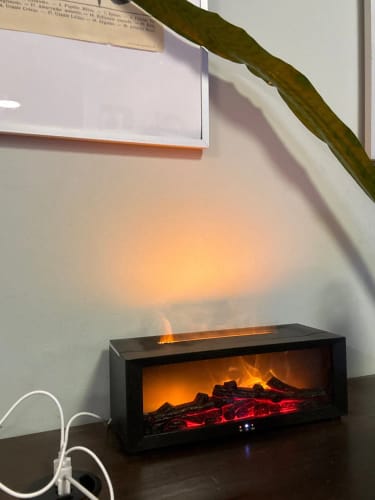 Customer photo review of Humidificador Estufa de Leña