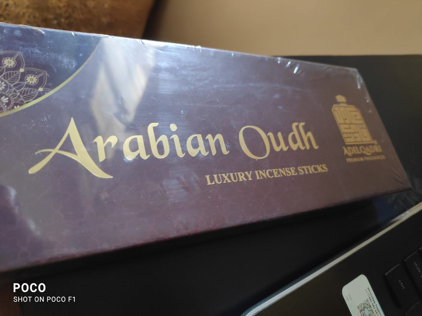 Customer photo review of Adilqadri Arabian Oudh Premium Quality Agarbatti ( Incense Stick ) 100 gms