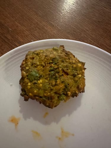 Customer photo review of Burger Mix: Vegan Burger Pattie Premix
