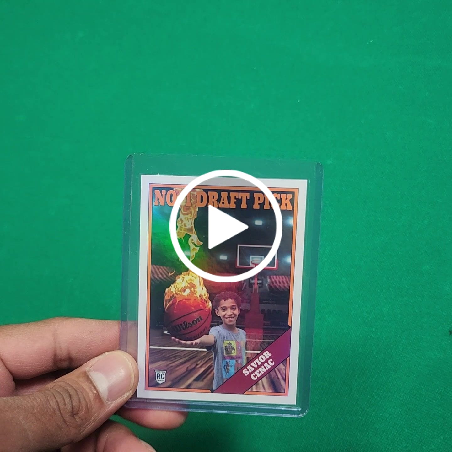 Customer video review of Holographic