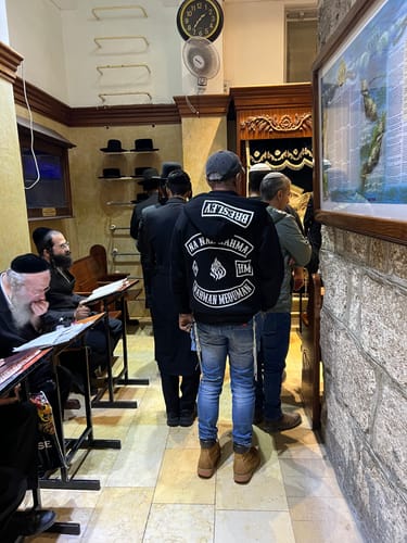 Customer photo review of HOODIE BIKER PATCH NAHMAN