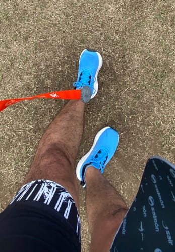 Customer photo review of Asics Gel Nimbus 26 Hombre Azul