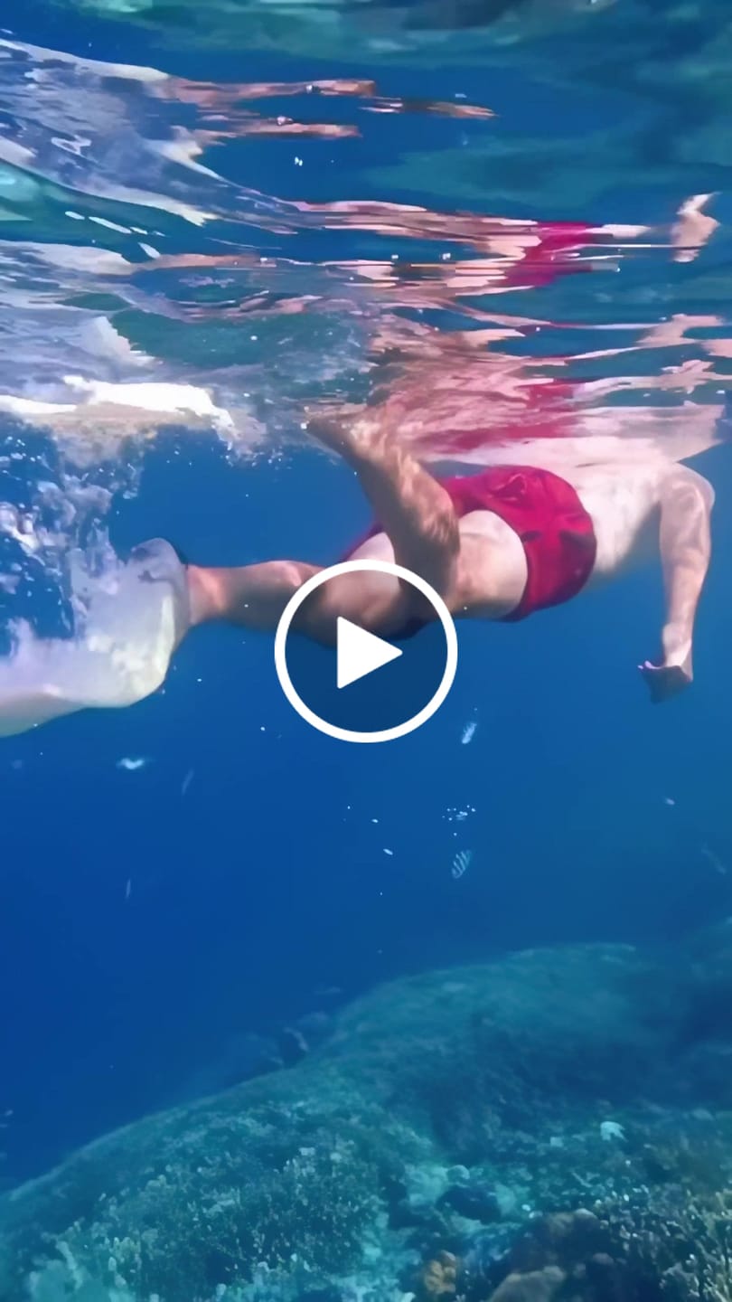 Customer video review of Very Cherry - Waterproof Pocket Swim Shorts