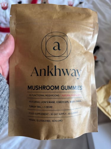 Customer photo review of Mushroom Gummies