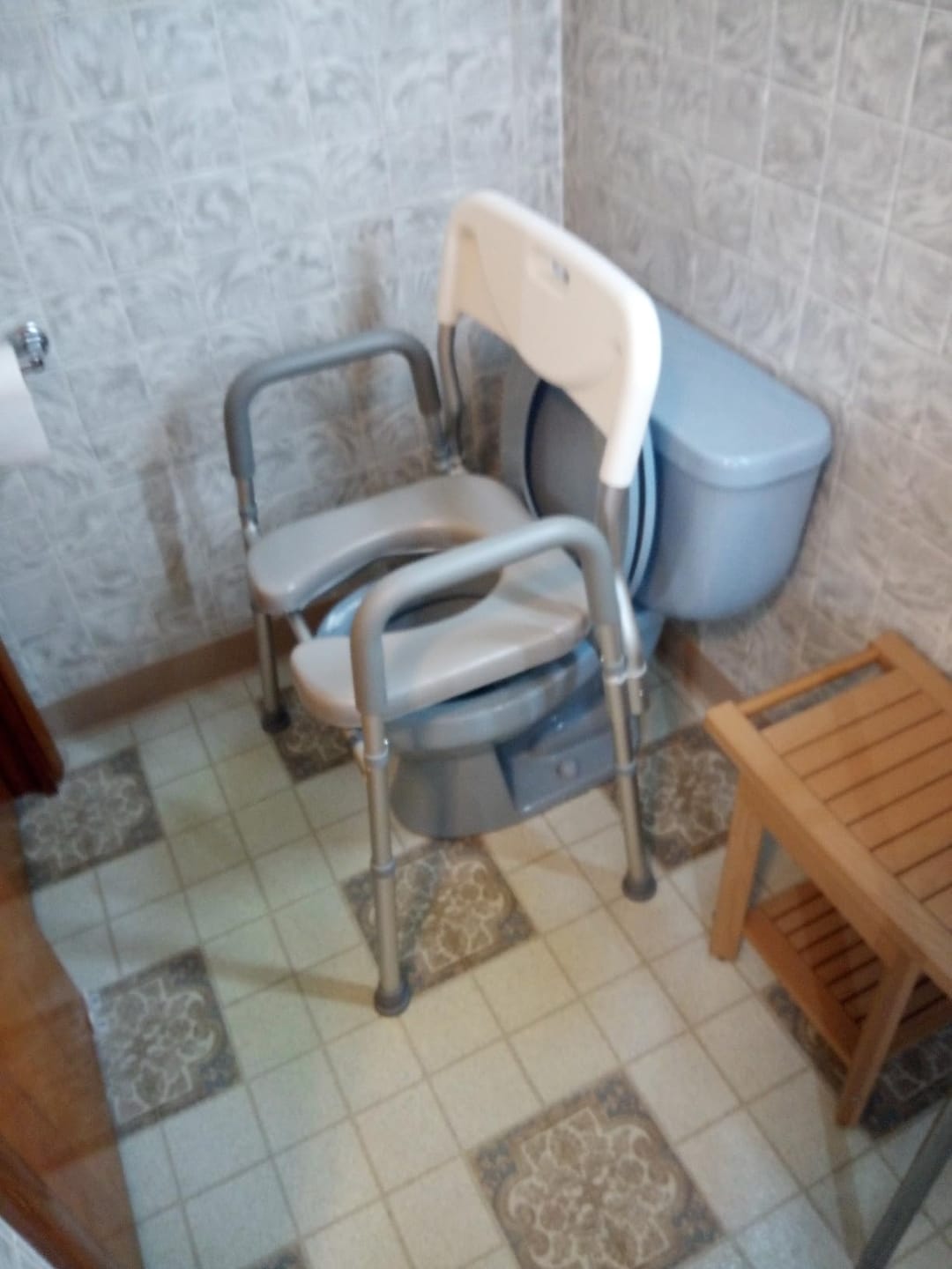 Customer photo review of Raised Toilet Seat (400lb)