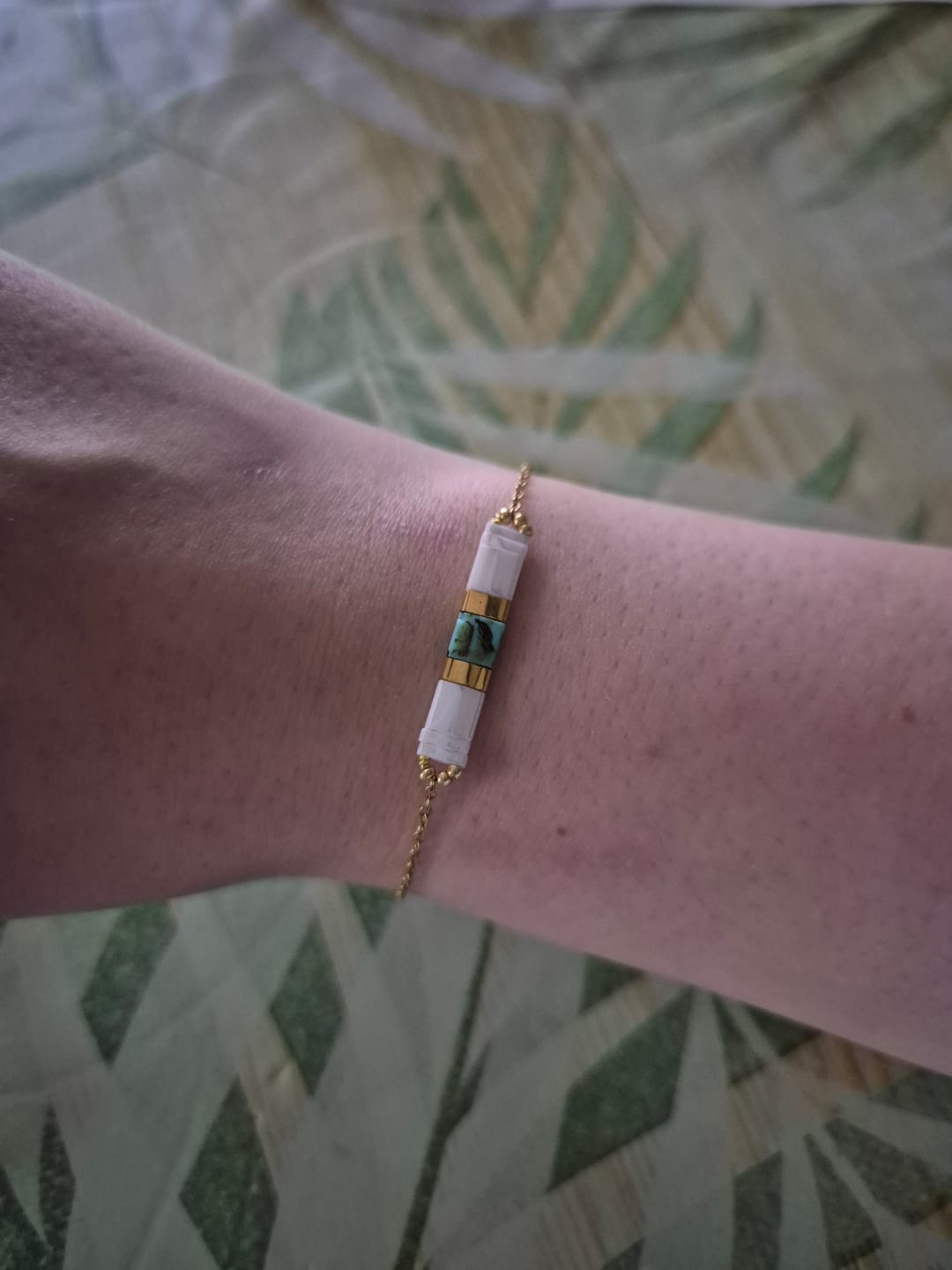 Customer photo review of Bracelet en perles japonaises Miyuki