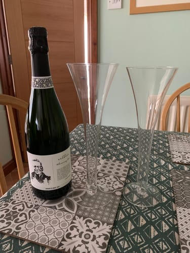 Customer photo review of Flute Prosecco Glasses Set of 2 by AddCore