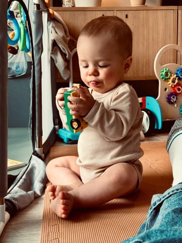 Customer photo review of Grøt med eple, bringebær og kanel