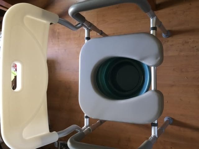 Customer photo review of Raised Toilet Seat (400lb)